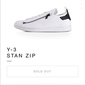 Y-3 adidas Stan Zip (Men’s 6.5/Women’s 8.5)